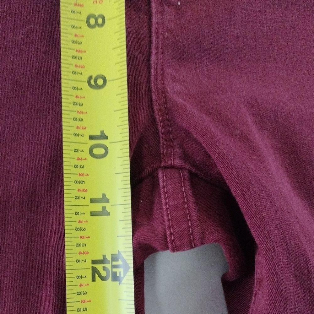 Michael Kors Burgundy Jeans - Picture 9 of 10